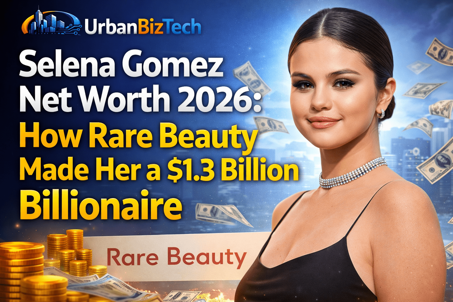Selena Gomez Net Worth 2026: How Rare Beauty Made Her a $1.3 Billion